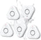 STECHRO 5 Pack Water Leak Detectors for Home, 4 Levels Adjustable Audio 0-120dB