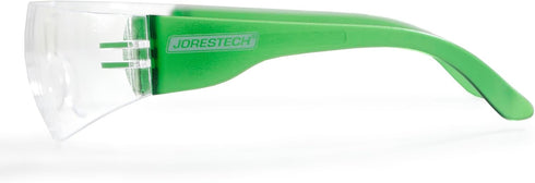 JORESTECH Eyewear Protective Safety Glasses - Polycarbonate Impact Resistant Lens, Pack of 12