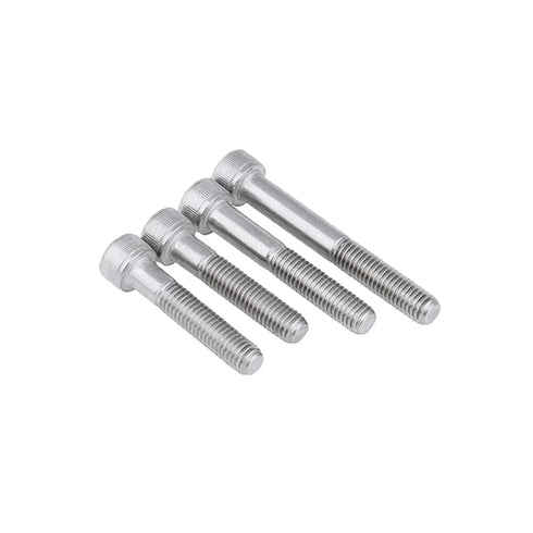 Generic M4 M5 M6 M8 M10 M12 M16 DIN912 A2-70 304 Bolts(100mm,2pcs M12) Half Thread Stainless Steel Hex Socket Cheese