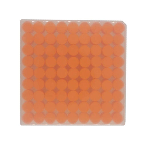 81PCS 2ml Cryo Tubes, Plastic Sample Vials with Screw Caps, Free from DNase, RNase, and Human DNA