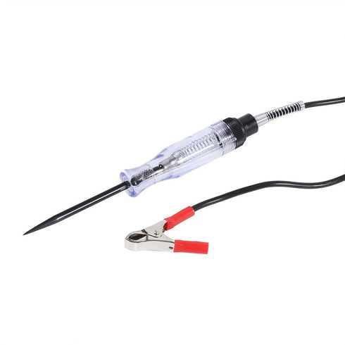 Test Light Automotive, Auto Car Truck Voltage Circuit Tester 6V 12V 24V DC with Indicator Bulb & 96cm Wire