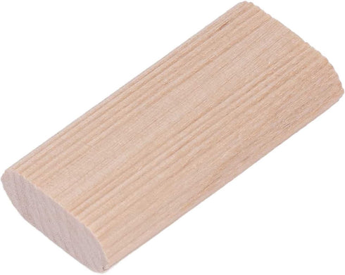 50Pcs Beech Wood Stopper Insertion Dowel Block, 10x24x50MM for Woodworking Furniture Splicing Tool