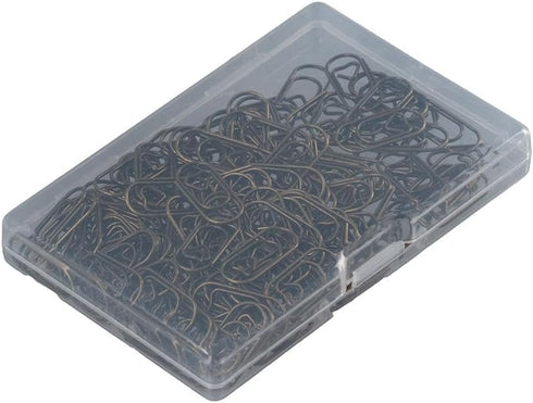 Heart Paper Clips Small Mini Clips for Paper Non Skid, Stainless Steel Fancy Paper Clips Shapes Office Supplies 150Pcs by dohobby
