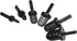 6PCs Swaging Tool Drill Bit Set for Copper Aluminum Pipes, HVAC Tools for Air Conditioner Maintenance