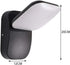 MGAYTYOAG 12W 12w 6000k) Modern Wall Light LED Wall Sconce Waterproof Wall Lamp, Black Metal Exterior Wall Lamps