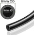 TAILONZ PNEUMATIC Black 8mm or 5/16 OD 5mm ID Polyurethane PU Air Hose Pipe Tube Kit 10 Meter 32.8ft by TAILONZ PNEUMATIC