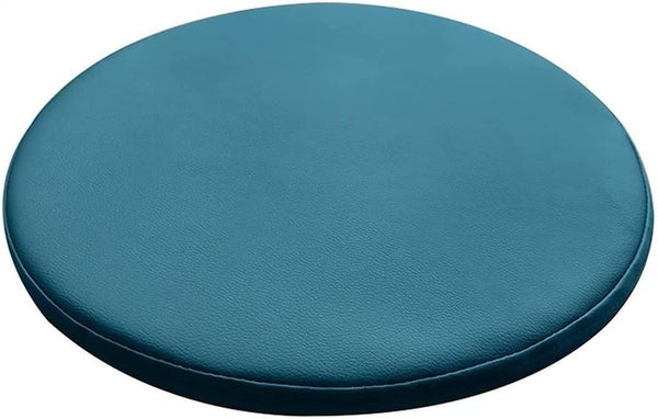 HCZKIUJ Detachable Seat Cushion, Leather Round Chair Cushion/Round Memory Foam Chair Pad, Soft