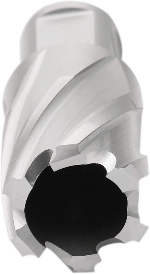 Accusize Industrial Tools Hss Annular Cutter, 1'' Diameter by 1'' Depth with 3/4'' Weldon Shank
