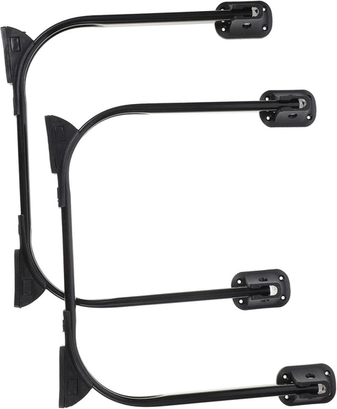 NUOBESTY 2pcs Foldable Hairpin Table Legs Metal Folding Furniture Legs for Sofa