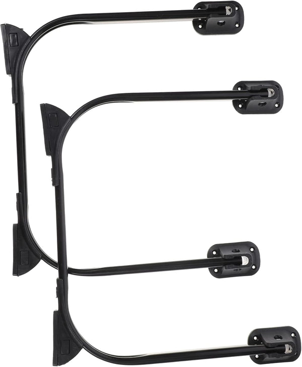 NUOBESTY 2pcs Foldable Hairpin Table Legs Metal Folding Furniture Legs for Sofa