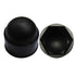 Meuey Lyot M8x14 mm-30PCS -Bolt Nut Protection Cap Black Hex Head Nylon Bolt nut Protective Cover