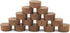 Wood Plugs for Furniture, 1/2 inch Walnut Wood Flat-Head Plug, Wooden Plugs
