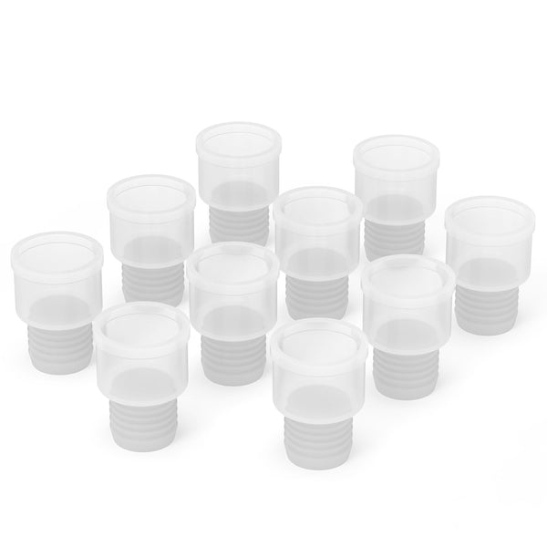 Silicone Lab Stopper, 24# Leak-Proof for Labware with 24/40 Outer Joint, Versatile Laboratory Supplies, 10pcs