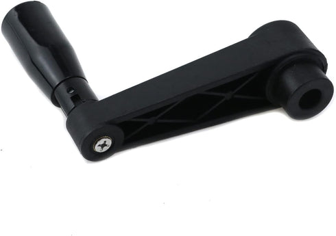 4.1-Inch Length Foldable Nylon Crank Handle, Swivel Rocker Handle for Industrial Machine Tools (Hole Diameter 10mm)