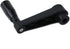 4.1-Inch Length Foldable Nylon Crank Handle, Swivel Rocker Handle for Industrial Machine Tools (Hole Diameter 10mm)