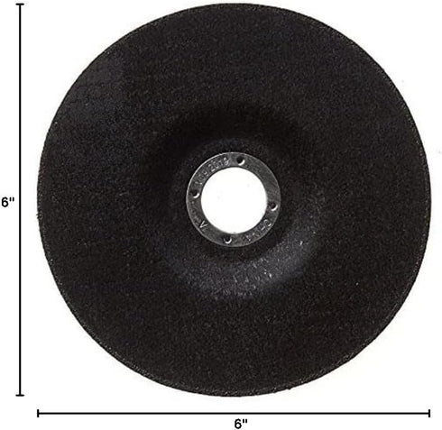 Mercer Industries 618090 - 6" x .045 x 5/8"-11 Type 27 Black Lightning Cut-Off Wheels for Metal (10 pack)