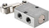 uxcell 2 Position 3 Way 1/8" PT Manual Hand Pull Pneumatic Solenoid Mechanical Valve, S3R-06