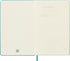 Moleskine Classic Notebook, Hard Cover, Large (5" x 8.25") Ruled, Reef Blue, 240 Pages