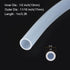 3.3ft 1/2" ID x 11/16" OD Silicone Tubing Clear 13mm x 17mm Industrial Plastic Tubing Pure Silicone Hoses for Pump Siphoning Draining Irrigation Brewing