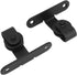 Set, Zerodis Sliding Barn Door Hardware Roller Heavy Duty Quiet Smooth Pulley System with Carbon Steel ABS