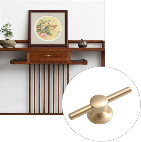 SANCHAKOU 2 Pack 84 28 30Mm Gold Knobs for Dresser Chinese Style Drawer Shoe Cabinet Bedside Table Wardrobe Handle * *