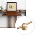 SANCHAKOU 2 Pack 84 28 30Mm Gold Knobs for Dresser Chinese Style Drawer Shoe Cabinet Bedside Table Wardrobe Handle * *