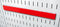 Wall Control 14in Accessory Hanger Tool Holder Bracket - Red Pegboard Accessory