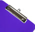 JAM PAPER Plastic Clipboards - Letter Size (9 x 12.5) - Violet Purple, Clip Board Sold Individually