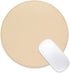 ProElife Cute Round Mouse Pad Mat Waterproof PU Leather 8.66-Inch Mousepad for Home Office Gaming