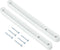 uxcell Drawer Slides, 3Set 180mm - Plastic Drawer Rails with Screw, Side