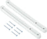 uxcell Drawer Slides, 3Set 180mm - Plastic Drawer Rails with Screw, Side