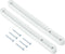uxcell Drawer Slides, 5Set 180mm - Plastic Drawer Rails with Screw, Side