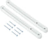 uxcell Drawer Slides, 1Set 180mm - Plastic Drawer Rails with Screw, Side