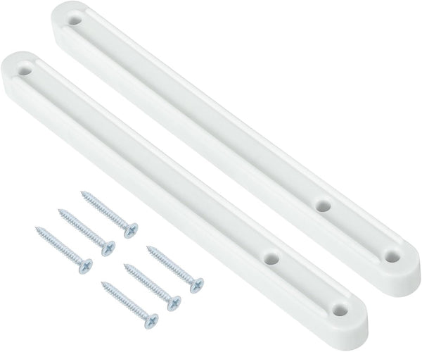 uxcell Drawer Slides, 4Set 180mm - Plastic Drawer Rails with Screw, Side
