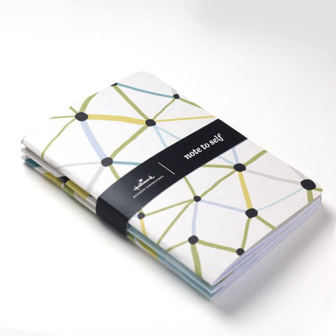 Hallmark Business Assorted Lined Notebooks, 9 Pack (Onward & Upward, 3 Designs) for Employee Gifts