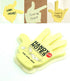 Yellow Fold Write Handy Notes, Hand Shaped Sticky Notes, 90 Sheets