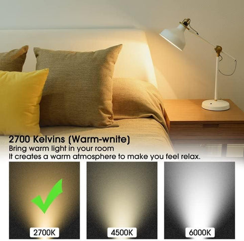 ASOKO ST64 Frosted LED Edison Vintage Light Bulbs, 6W Equivalent 60W, 2700K Warm White, Dimmable, 6 Packs
