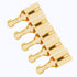 100 Pcs 7.8Mm Female Quick Disconnect, Brass Plug and Pull Type Connector, 8mm Female Spade Terminal