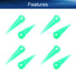 Auniwaig 250PCS 18Ga Plastic Tapered Pinhead Blunt End Adhesive Dispenser Tip for Oil or Glue