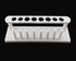 Honbay 8-Well Plastic Test Tube Rack for Scientific Lab Supplies and Experiments
