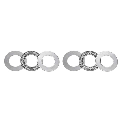 uxcell AXK2035 Thrust Needle Roller Bearings with Washers, 20mm Bore, 35mm OD, 2mm Width, 2pcs
