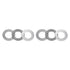uxcell AXK2035 Thrust Needle Roller Bearings with Washers, 20mm Bore, 35mm OD, 2mm Width, 2pcs