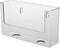 SOURCE ONE Premium Clear Counter Top Postcard Holder Display Fixture, 6 Inch
