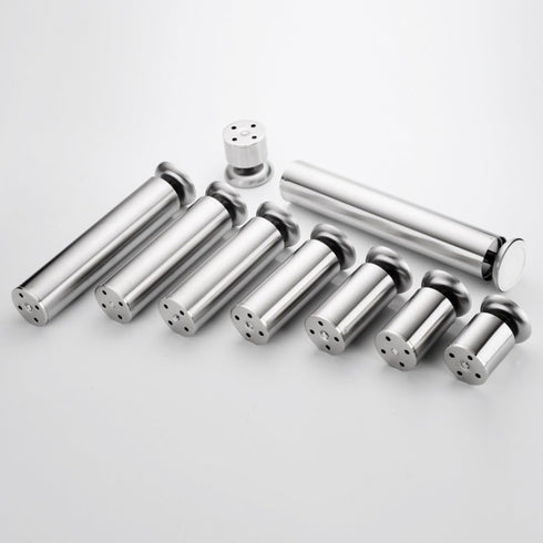 HJYCLFAZU 4Pcs Adjustable Furniture Legs 6cm 10cm 15cm 20cm 30cm Stainless Steel Made,