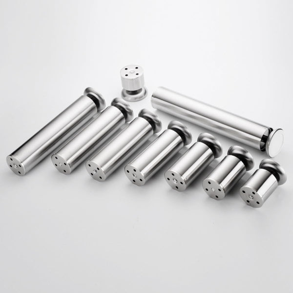 HJYCLFAZU 4Pcs Adjustable Furniture Legs 6cm 10cm 15cm 20cm 30cm Stainless Steel Made,