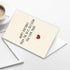 Hongshan Funny Birthday Card for Husband Wife, Humor Birthday Card Gift for Boyfriend Girlfriend, Sweet Wedding