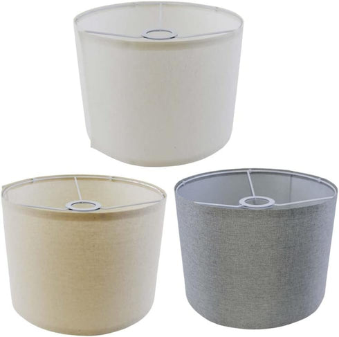 KUYYFDS 7.86x7.86x7.07 Inch Lamp Shades, Floor Lamp Shades Table Fine Linen Lampshade Covers Removable Washable Drum