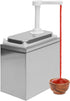 GALAXYWAY 2L/2.1QT Commercial Sauce Dispenser Pump Stainless Steel Condiment Pump Station Soy Sauce