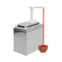 XZMHXDXH 2L Commercial Sauce Dispenser Pump,Stainless Steel Condiment Pump,2.11QT Single Head Sauce Pump