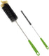 Bottle Brush and Straw Cleaning Brush, Long Handle for Cleaner Bottles, Baby Bottles, Cups, and More